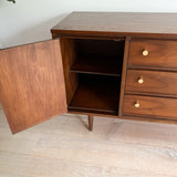 Mid Century Dixie Walnut Buffet