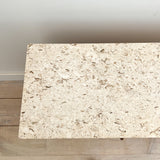 Lane Rhythm Travertine Top Buffet