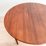 Johannes Andersen Teak Dining Table w/ 2 Leaves