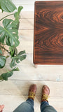 Rosewood Side Table by Henning Kjaernulf