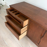 Mid Century Walnut Buffet by Bassett