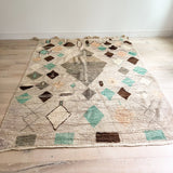 Moroccan Rug - Mint Green