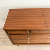 Walnut Bassett Low Dresser