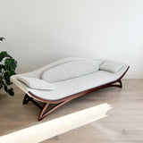 Mid Century Gondola Sofa by Carsons