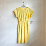 Yellow White Stripe Dress Stuart Allen