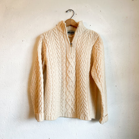 Aran Craft Wool Sweater