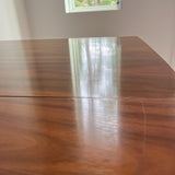 Mid Century Walnut Dining Table w/ 1 Leaf