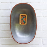 Embroidery in XL Vintage Oval Frame