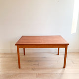 Danish Teak Expandable Dining Table