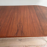 Johannes Andersen Teak Dining Table w/ 2 Leaves