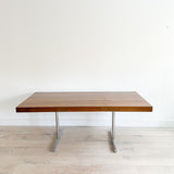 Mid Century Stendig Desk w/ Chrome Base