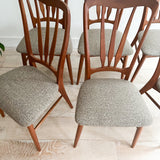 Set of 6 Ingrid Chairs by Niels Koefoed