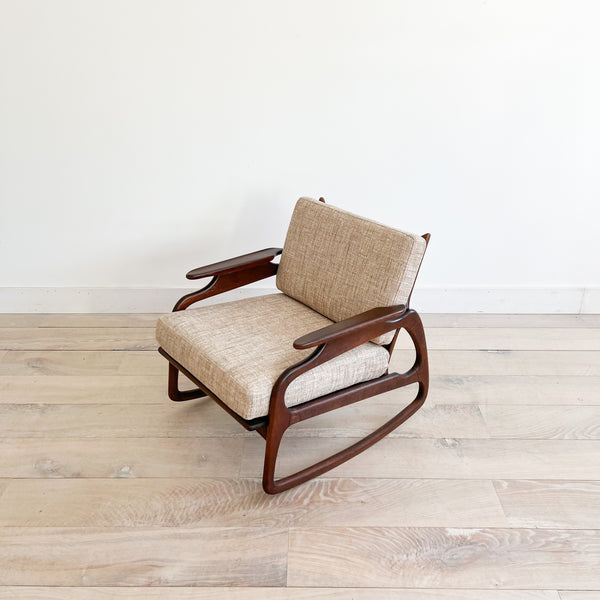 Italian Made Rocker by Otto Gerdau – Atomic Furnishing & Design