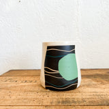 LL Tumbler, Wavy Lines and Sun (A)