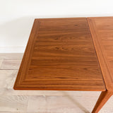 Danish Teak Expandable Dining Table