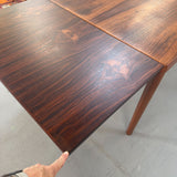 Mid Century Rosewood Expandable Dining Table