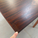 Mid Century Rosewood Expandable Dining Table
