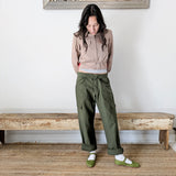 Deadstock Cotton Military Pants