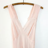 1940s Pink Rayon Slip Dress