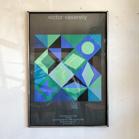Victor Vasarely Framed Print
