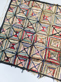 Antique Geometric Hook Rug
