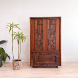Lane Pueblo Brutalist Armoire