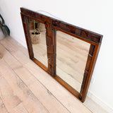 Lane Pueblo Brutalist Large Mirror