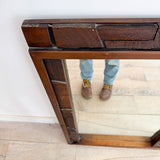 Lane Pueblo Brutalist Large Mirror