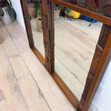 Lane Pueblo Brutalist Large Mirror