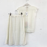 Leroy Embroidery Shirt & Skirt Set S