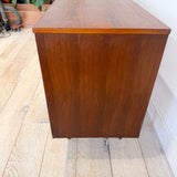 Mid Century Low Dresser w/ Tapered Legs