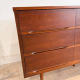 Mid Century Low Dresser w/ Tapered Legs