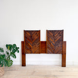 Lane Pueblo Brutalist Queen/Full Headboard