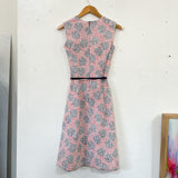 1960s Blue, White & Red Dress