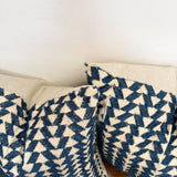 22" Fringe Indigo (Pair with Inserts)