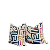 Pair- 22" Rain Dance Embroidery