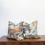 24" Pair S. Harris Godwin Print Pillows