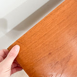 Danish Teak Credenza w/ Sliding Doors