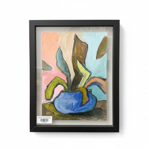 Out on a Leaf Original Painting SM1 Framed