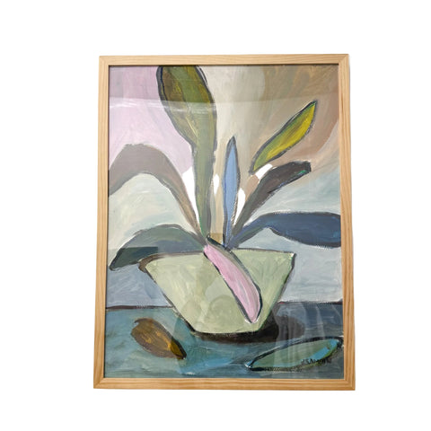 Out On A Leaf Framed Original LG12-1