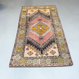 Turkish Anatolian Rug - 3'11x6'8