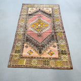 Turkish Anatolian Rug - 3'11x6'8