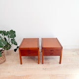 Pair of Mid Century Lane End Tables