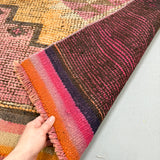 Turkish Runner/Magenta Orange - 2'9x10'2