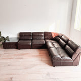 Percival Lafer Leather Sectional