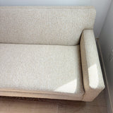 Mid Century Long Sofa - New Upholstery