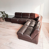 Percival Lafer Leather Sectional