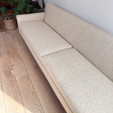Mid Century Long Sofa - New Upholstery