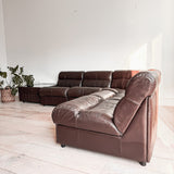 Percival Lafer Leather Sectional