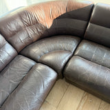 Percival Lafer Leather Sectional